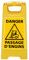 Chevalet de signalisation - Danger - Passage d'Engins - Dimensions 600x300mm