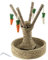 EMSea Arbre d'exercice pour Lapin Chat Chaton au Chanvre pour Nez Pousser Gratter Mâcher