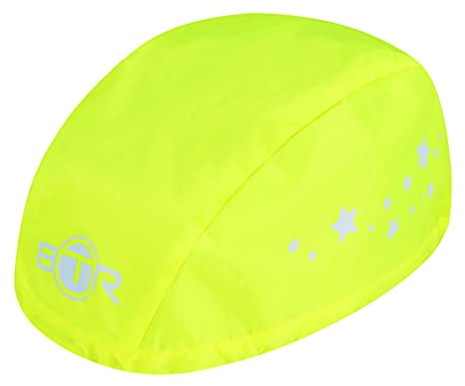 BTR Regenschutz für Fahrradhelm, winddichter Regenüberzug, atmungsaktiver und wasserfester Helmüberzug