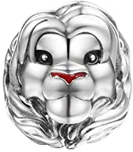 Jane Aigle Hohlperlen 925 Sterling Silber Perlen Der König Der Löwen Charms Passen Original Pandora Armbänder Frauen Schmuck Machen Geburtstagsgeschenk