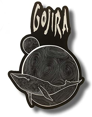 Gojira Wale Band Patch Abzeichen Bestickt Aufbügler Applikation