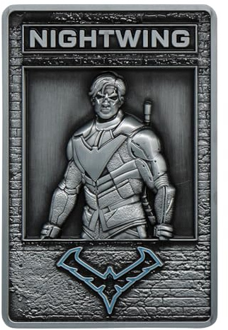 FaNaTtik Gotham Knights Nightwing Decorative Metal Collectible Card (1/1)
