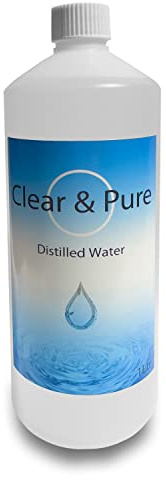 Distilled Water 1 Litre. Ultimate Purity for Health and Appliances!