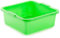 ACAN Tradineur - Cubo, Barreño, Tina Multiusos - Fabricado en plástico - Producto y Utensilio de Limpieza - Forma Cuadrado - Capacidad de 8 litros - 31 x 30 cm - Color Verde