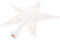 HOMSFOU Christmas Tree Topper Star Tree Topper Glitter White Tree Top Star Decorations for Christmas Home Decor