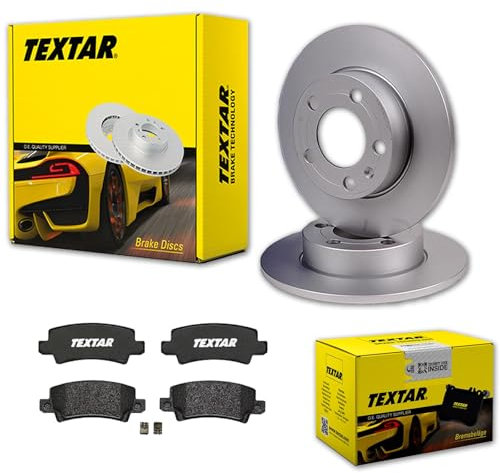 Bremsscheiben 258mm + Beläge hinten passend für Corolla E12