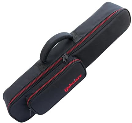 Dickly Custodia per sassofono soprano, zaino da trasporto con tracolla e maniglia, custodia per clarinetto per strumenti musicali