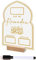 Ramadan Adventskalender 2025, Ramadankalender Kinder, Acryl Ramadan Kalender Brett, Holzsockel Tisch Ornament DIY Eid Mubarak Adventskalender Ramadan Dekoration für Zuhause (D-Set)