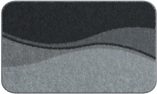 Linea Due Flash Badteppich 60x90cm anthrazit