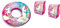 Mondo Toys - Juego de reposabrazos y Donut para niños, Playa, Verano, Piscina (Unicornio)