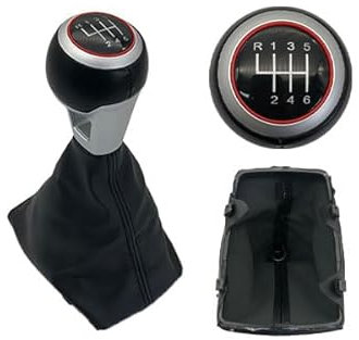 3RG INDUSTRIAL - Pomo Y Fuelle Palanca Cambio - OEM - Piezas para Coche Recambios Motor y Otras Partes de Vehículo - Compatible con los distintos Modelos de Coche.
