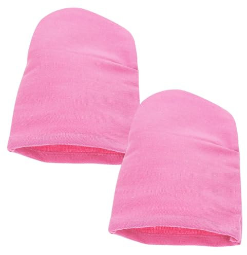 BESTonZON Selbstgemacht Handpuppe Aus Leinwand Für Kinder 2 Stück Offene Mund Handpuppen Zum Bemalen Baumwolle Interaktive Bastelmaterialien Für Kreatives Spielen Und Geschichtenerzählen