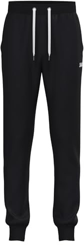 JAKO One Cotton Jogginghose Kinder mit Bündchen – Bequeme Trainingshose lang aus Baumwolle mit Kordelzug und Taschen, atmungsaktive Baumwolle