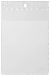 Durable Sichttasche A6, mit Schutzklappe und Lochung, 10 Stück, transparent, 230219