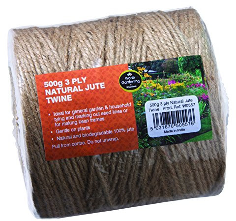500g 3 Ply Natural Jute Twine