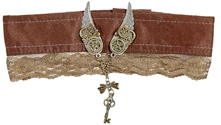 W WIDMANN MILANO Party Fashion 07786 - Halsband Steampunk, Schmuck, Halskette, Steampunk, Karneval, Mottoparty