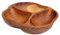 Große 28 cm Teakholz Holz Obst Konfekt Snack Knabber Schale Handarbeit Teak 11