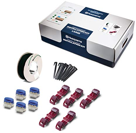 Husqvarna Large Installation Kit for Robotic Automower Lawn Mowers, Black