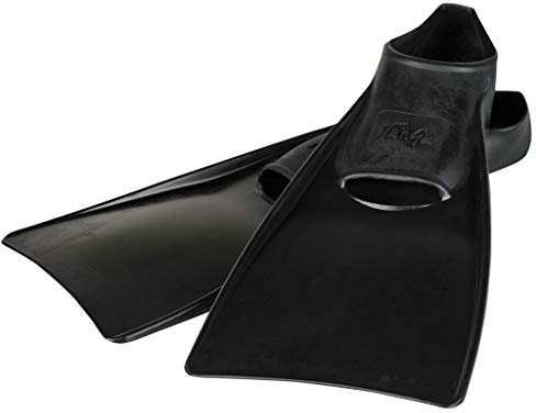 Wiemann Lehrmittel Schwimmflossen Gummi, Schwarz, Größe 26/29, Flossen zum Schnorcheln (Schwarz, 26/29)