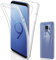 SOGUDE Coque pour Samsung S9 Etui, pour Samsung S9 Coque Transparent Silicone TPU Case Intégral 360 Degres Full Body Protection Coque Housse pour Samsung Galaxy S9