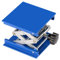stonylab 4x4 Zoll Lab Jack, 100x100 mm Eloxiertes Aluminium Top Deck Laborunterstützung Jack Platform Hubtisch Jack Scherenständer mit 5 KG Unterstützte Gewicht, 45 bis 150 mm Vertikaler Hubbereich