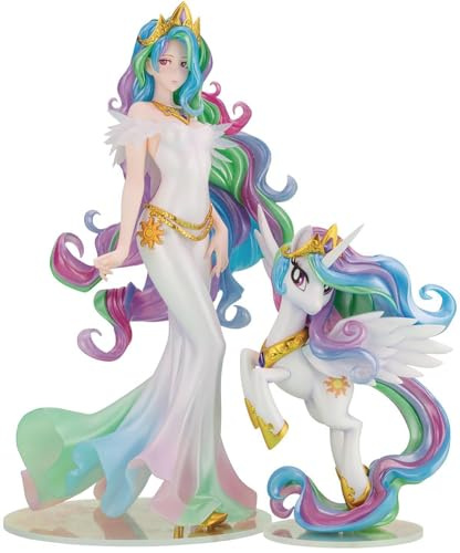 Kotobukiya My Little Pony: Princess Celestia Bishoujo Statue | My Little Pony 22,9 cm Statue Figur Bishoujo - Prinzessin Celestia