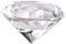 IGNPION Diamant aus Kristallglas, klarer Diamant für Fotografie, Briefbeschwerer, Dekoration (100 mm)