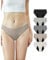 Neione Perioden Unterwäsche Mittlere Blutung Periodenunterschwäsche Damen Menstruation Unterhosen Postpartum Panty Women Bikinislip 5er Pack Satori S
