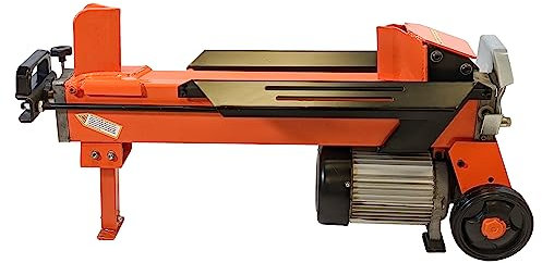 Arrows UK FM10D 5 Ton Electric Log Splitter - Split 45cm Length - Ready to Use - CE Compliant - Ramstop - Duo Blade