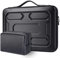 DOMISO 14 inch Laptop Sleeve with Pouch Shockproof Waterproof EVA Protective Case for 14 Lenovo ThinkPad E480/Yoga 920/13.5 Microsoft Surface Book/HP Pavilion 14 Stream 14/14 Notebook, Black