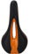 Dioche Fahrradsitz Orange Fahrradsitz PVC Pu Eisen Schleife Mountain Road Fahrradsattel Weicher Bequemer Sitz Fahrrad Sory