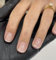 Faux Ongles Court MouyouGlow,Carré Arrondi Nude Naturel Blanc French Press on Nails avec Colle à Ongles,Couleur de peau Acryl Fake Nails