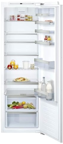 Neff N 70 KI1813FE0G 319L Net Capacity Built-In Fridge with Flat Hinges
