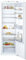 Neff N 70 KI1813FE0G 319L Net Capacity Built-In Fridge with Flat Hinges