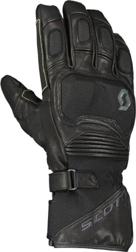 SCOTT Priority Pro GTX Motorradhandschuhe, schwarz, L | Gore-Tex