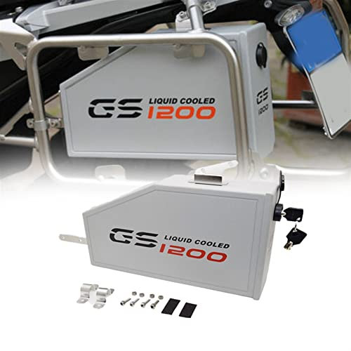 MKYOKO per BMW R1200GS LC Adventure R 1200 GS 2013-2015 2016 2017 2018 2019 Cassetta degli Attrezzi Moto Cassetta degli Attrezzi Decorativa sul Lato Sinistro Staffa Moto Accessori (Color : R1200 GS)