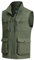 MeiLayM Herren Outdoor Weste mit Vielen Taschen Schnelltrocknende Freizeitweste Leicht Anglerweste Sommer Atmungsaktiv Ärmellose Jacke Sport Multifunktionsweste Camping Fotografie Weste Armeegrün,XL
