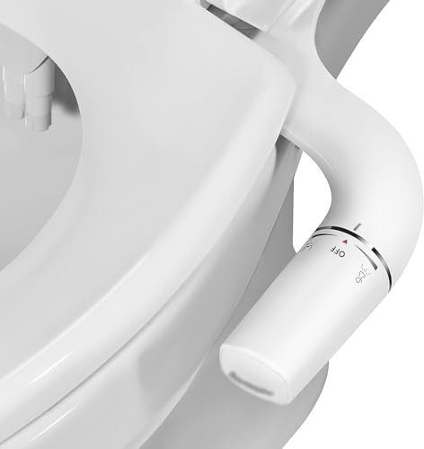 DaoGeSir Bidet Für Toiletten Wc, Nicht-elektrisches Kaltwasser Bidet Selbstreinigendes Bidet Für Toilettensitz Mit Einstellbarem Wasserdruck Frischwassersprüher-Bidet Für Toilette