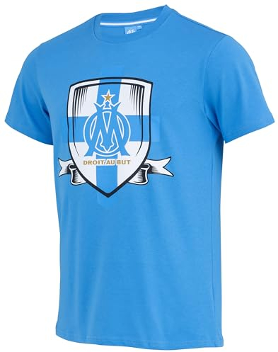 OLYMPIQUE DE MARSEILLE T-Shirt Om - Collection Officielle Taille Adulte Homme XXL