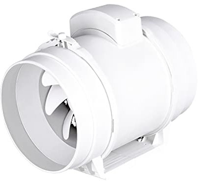 ASumPio 8 Inch Inline Mixed Flow Duct Fan for Bathroom Grow Tents Hydroponics Home Use Ventilation And Exhaust