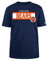 CHICAGO BEARS Unisex NFL Regular High Density Ink Screenprint Front Graphic Original Team Color T-Shirt, Navy, XXL EU