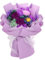Zanfqvo Rosa Eterna Regalo - Festa Della Mamma Idee Regalo - Rosa Stabilizzata Vera per Mamma Fidanzata Moglie - Regali Compleanno Natale San Valentino (Viola)