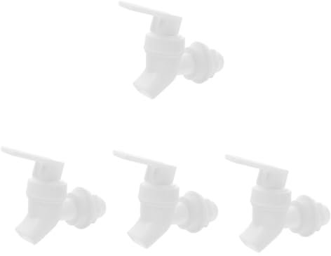 ARTIBETTER Lot De 4 Interrupteurs De Valve D'Eau Carafe Bouteille Pailles À Boire Bec Verseur Filtre Carafes Récipient À Eau Distributeur De Jus Réutilisable En Acier