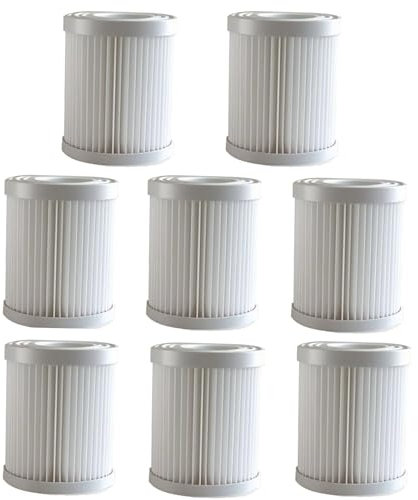 Lot de 8 filtres de rechange HEPA pour aspirateur robot Lefant M320/M320G