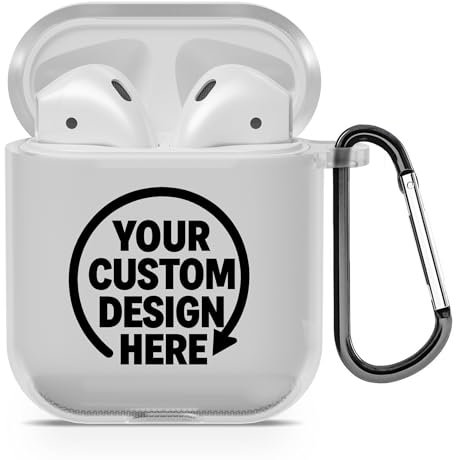 Personalisiertes AirPods 4 Case – Mit eigenem Bild, Namen oder Logo. Hochwertiges Schutzcover, schlank, stoßfest und kratzresistent. Tolle Geschenkidee.