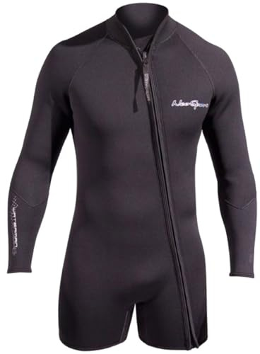 NeoSport Men's Neoprene 5mm Waterman Wetsuit Jacket, Large