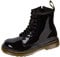 Dr. Martens DELANEY, Stivali Unisex Bambino, Nero (Black Patent Lamper), 32