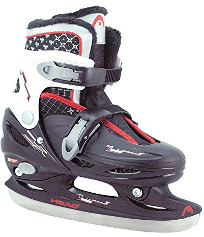 Head Jungen Schlittschuhe Cool, schwarz/rot, 30-33