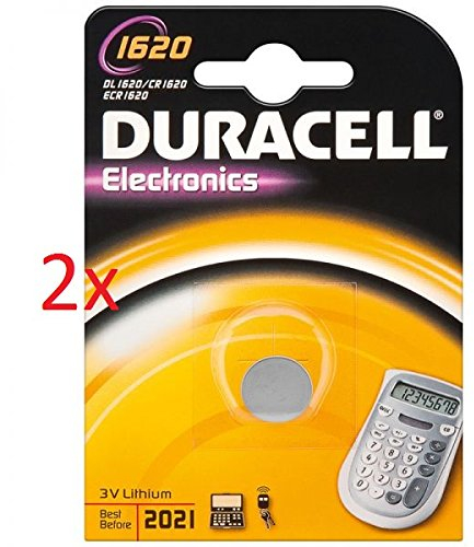 DURACELL Electronics CR REIHE 3V LITHIUM - CR1616 / CR1620 / CR2016 / CR2025 / CR2032 / CR2430 / CR2450 (2x CR1620)