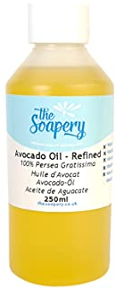 Avocado-Öl - 250ml verfeinert kosmetische Qualität für Massage, Aromatherapie, Seife und natürliche Hautpflege